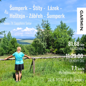 Šumperk – Štíty -  Lázek - Hoštejn - Zábřeh - Šumperk
