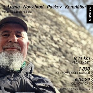Lužná - Nový hrad - Raškov - Komňátka