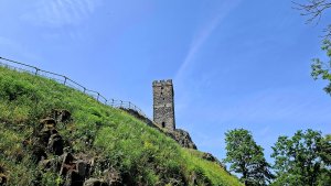 Klapý - hrad Hazmburk - Libochovice
