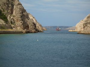 Úžina.