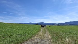 Chrastice - Šléglov - Řeznická kaple - Branná - Banjaluka - Branná