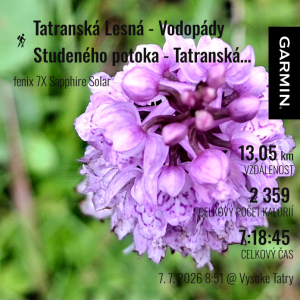 Tatranská Lesná - Vodopády Studeného potoka - Tatranská Lomnica