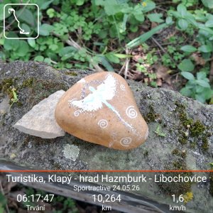 Klapý - hrad Hazmburk - Libochovice