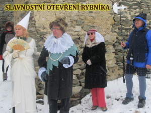 Tunklovi se dostavili na slavnostní otevření rybníka