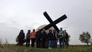 Rajhrad - Židlochovice - rozhledna Akátová věž - Blučina