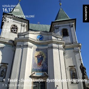 Tesák - Svatý Hostýn - Bystřice pod Hostýnem