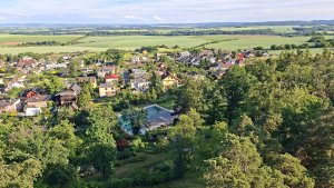 Krnov - Cvilín - zřícenina hradu Šelenburk - rozhledna Hanse Kudlicha - Úvalno