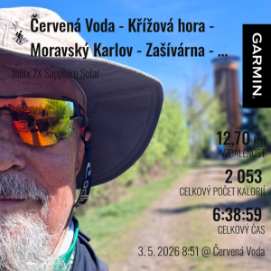 Červená Voda - Křížová hora - Moravský Karlov - Zašívárna - Písařov