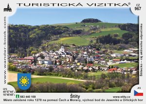 Šumperk – Štíty -  Lázek - Hoštejn - Zábřeh - Šumperk