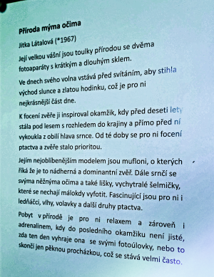 1. máj na rozhledně - vernisáž fotek Jitky Látalové