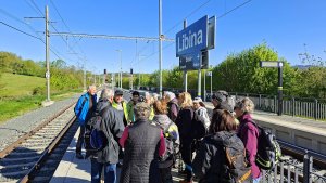 Libina - Tři kameny - Bradlo - Nová Hradečná Jana hadra Vlasta Vidrmanová