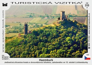 Klapý - hrad Hazmburk - Libochovice