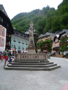 Hallstatt – město Hallstatt na jezeře Hallstattsee