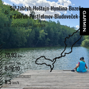 Šumperk - Zábřeh - Hoštejn - Hynčina - Bozeňov - Zábřeh - Postřelmov - Bludoveček - Šumperk