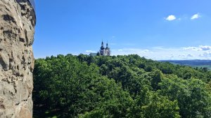 Krnov - Cvilín - zřícenina hradu Šelenburk - rozhledna Hanse Kudlicha - Úvalno