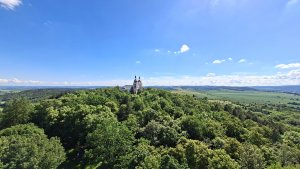 Krnov - Cvilín - zřícenina hradu Šelenburk - rozhledna Hanse Kudlicha - Úvalno
