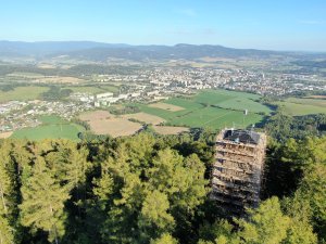 rozhledna na Háji - oprava