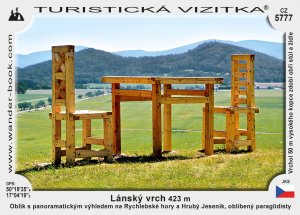 Kobylá nad Vidnavkou - Mojmírův rybník - Lánský vrch - Žulová