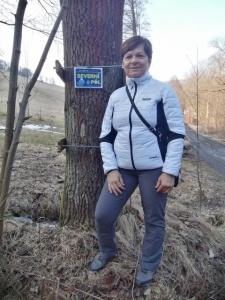 20210325_Jarmila dorazila na Severní pól a posílá mnoho pozdravů