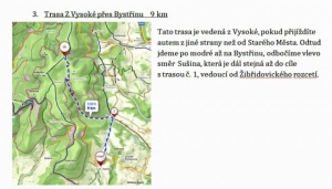 Maruška vyznačila Divoký západ katastru Starého Města pod Sň.