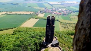 Klapý - hrad Hazmburk - Libochovice