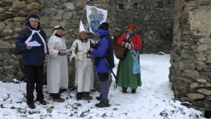 služebníci se polekali